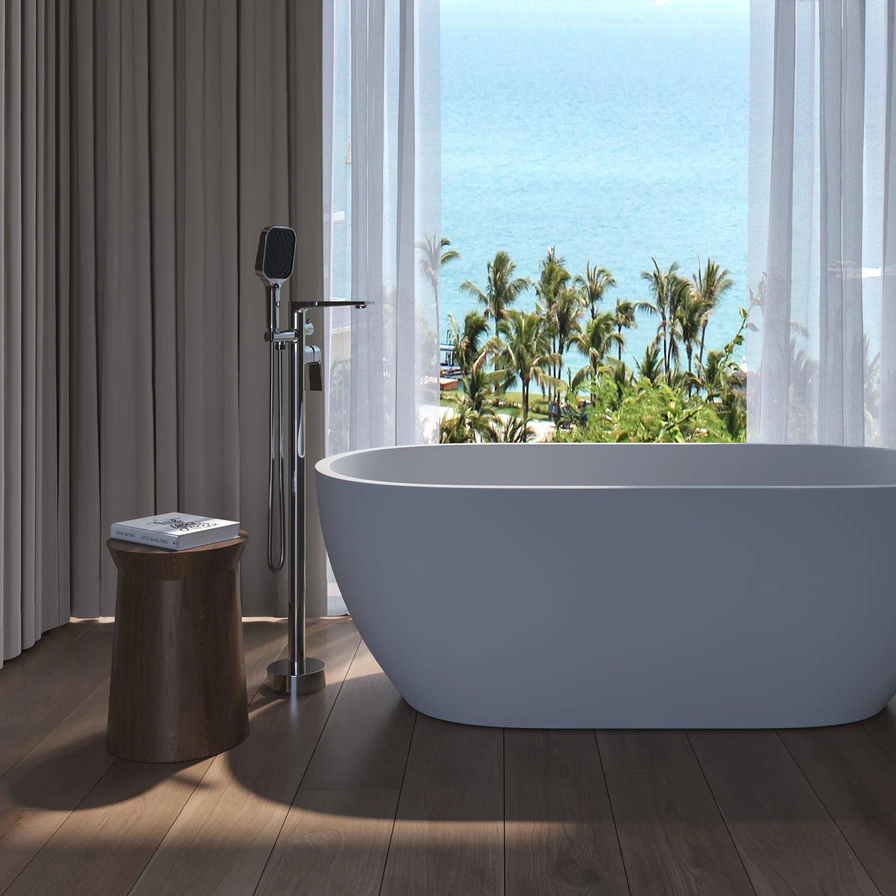 Floor-standing Shower Bath Mixer