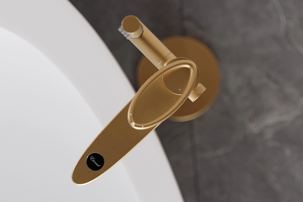 freestanding bath mixer eternal 01 3801